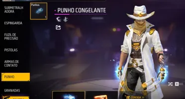 Conta freefire com anjelical e skins extremamente raras