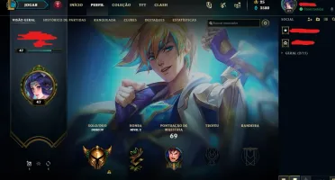 ACC LOL GOLD, SKINS E CHAMPS