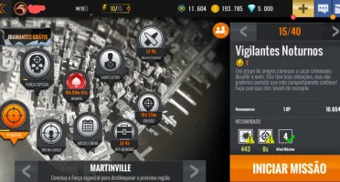 Conta Sniper 3D Assassin Android c/ 5000 Diamantes e 4º mapa