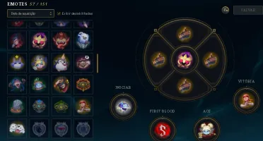 Conta League of Legends c/ elo Ouro IV+skin Mis Fortune rara