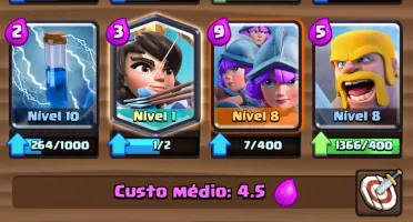 Conta Clash Royale Nivel 10 com 4 Lendarias