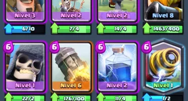 Conta Clash Royale Nivel 10 com 4 Lendarias
