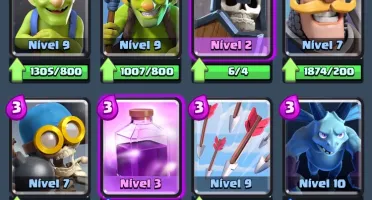 Conta Clash Royale Nivel 10 com 4 Lendarias