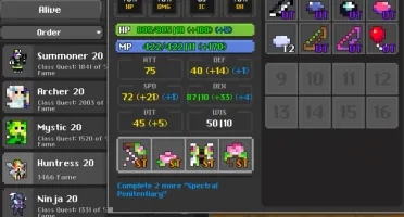 Conta ROTMG Pet Divino Combinação Prf (Realm of The Mad God)