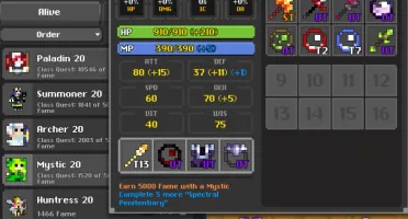 Conta ROTMG Pet Divino Combinação Prf (Realm of The Mad God)