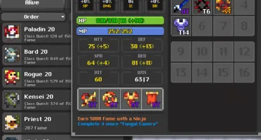 Conta ROTMG Pet Divino Combinação Prf (Realm of The Mad God)