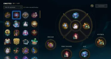 Conta Platina lv 405 + 148 Skins + Todos os campeões