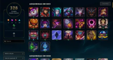 Conta Platina lv 405 + 148 Skins + Todos os campeões