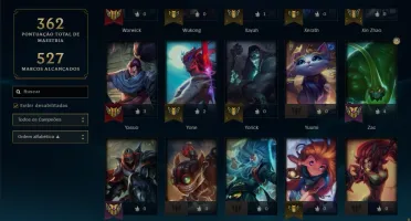 Conta Platina lv 405 + 148 Skins + Todos os campeões
