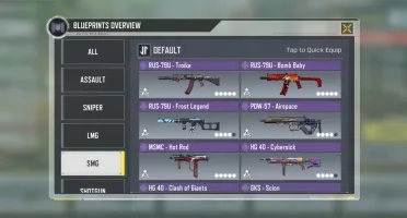 Conta cod mobile Krig6 Mítica lv4 e butterfly lendária