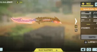 Conta cod mobile Krig6 Mítica lv4 e butterfly lendária