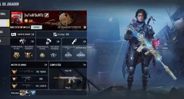 Conta cod mobile Krig6 Mítica lv4 e butterfly lendária
