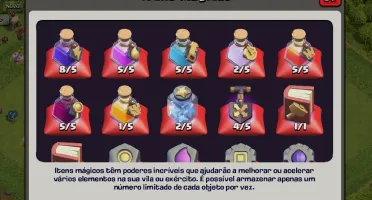 Clash of Clans CV11 | CV10 FULL | 2,9K Gemas | Antiga