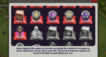 Clash of Clans CV11 | CV10 FULL | 2,9K Gemas | Antiga