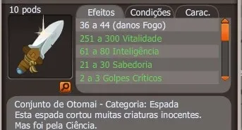 Conjunto Otomai completo, MAGIADO (SPIRITIA)