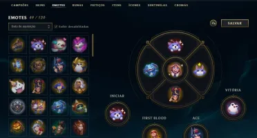 Conta lol +110 champs e 60 skins