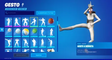 CONTA FORTNITE CAPITULO 1 SEASON 3