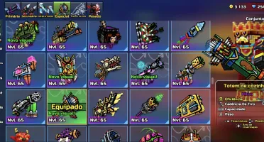 🔥👑 Conta Suprema Pixel Gun 3D – Todas As Armas Max! 👑🔥