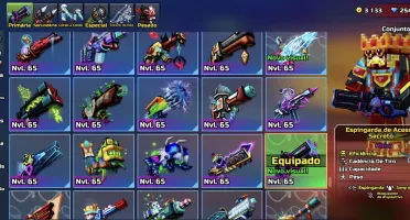 🔥👑 Conta Suprema Pixel Gun 3D – Todas As Armas Max! 👑🔥