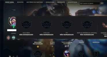Unranked com 150 Champs e 66 Skins