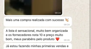 Listas de Fornecedores Atualizados