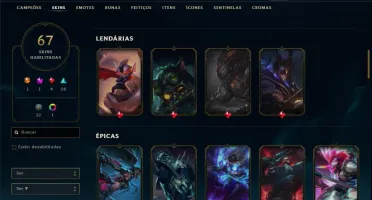 Conta do lol
