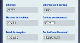 Conta CLASH ROYALE - lvl.12
