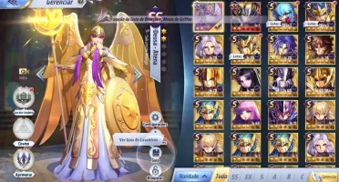 SAINT SEIYA AWAKENING - COM GEMAS AVANÇADAS E LIVROS