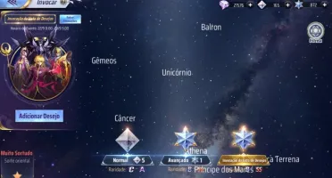 SAINT SEIYA AWAKENING - COM GEMAS AVANÇADAS E LIVROS