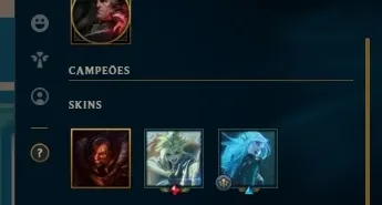 CONTA COM 75 SKINS E 110 CAMPEÕES