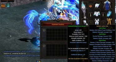 Conta do RealMU Personagem Dark Lord Lv 1367 ALL Brilliant