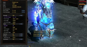 Conta do RealMU Personagem Dark Lord Lv 1367 ALL Brilliant