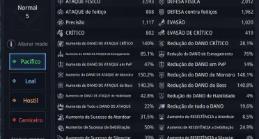 Arqueira level 80 - 107k - SA 34 + Couro e Escama