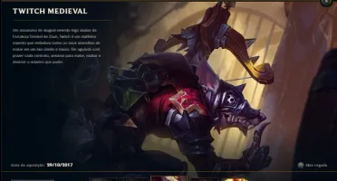 Conta com Twitch Medieval
