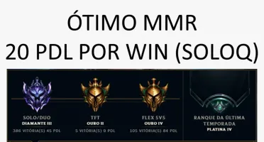Conta Diamante 3 - Ótimo MMR