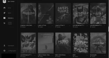 Conta Epic Games 125 jogos barato