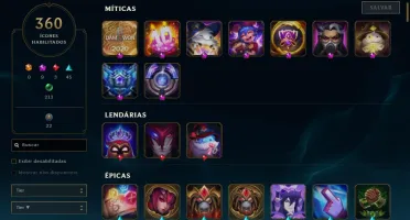 Vendo Conta lol+valorant 3 skins ultimate e 3 místicas