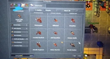 Tibia - EK Level 400 Belobra Non PVP