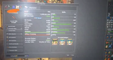 Tibia - EK Level 400 Belobra Non PVP