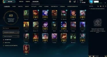 Conta LoL Diamante V Smurf