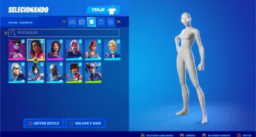 CONTA FORTNITE SKINS DE LOJA TRYHARD