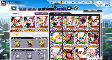 Rank 64 !!! 5.000 orbs guardadas, 84 personagens nível 5 !!!