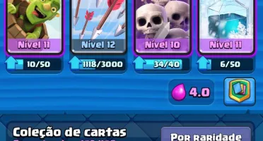 Conta de clash royale Level 12 Arena Máxima