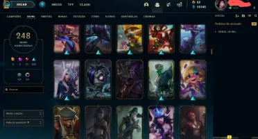 Conta League of Legends Gold 4