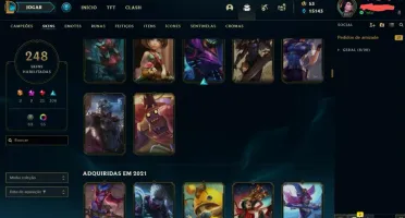 Conta League of Legends Gold 4