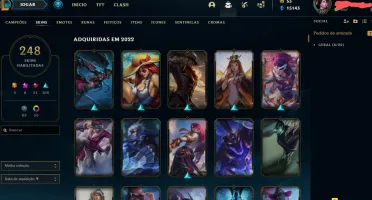 Conta League of Legends Gold 4