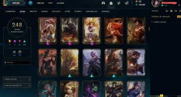 Conta League of Legends Gold 4
