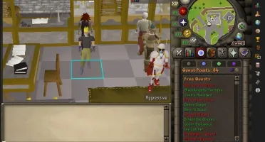 PURE 94 RNG 87 STR 94 MAGIC, FIRE CAPE, MITHRIL GLOVES E +