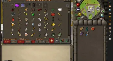 PURE 94 RNG 87 STR 94 MAGIC, FIRE CAPE, MITHRIL GLOVES E +