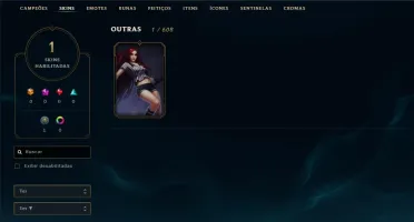 conta lol level 30 unranked
